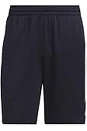 adidas Legends 3-Stripes Basketball Shorts, Pantalones Cortos de los Hombres, Legend Ink/White, IR5556