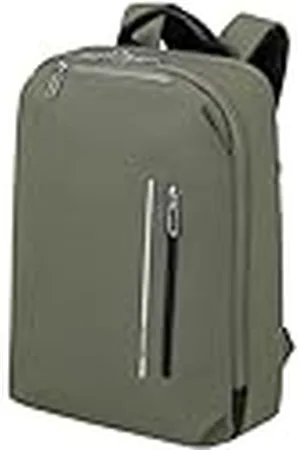Samsonite N curso - mochila para computadora portátil 14.1 pulgadas, 37.5 cm, 14.5 L, verde (verde oliva)