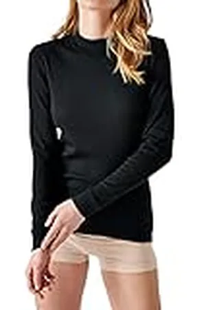 Damart Camiseta Thermolactyl, Cuello Alto, canalé Polar, Manga Larga Ropa Interior, , S para Mujer