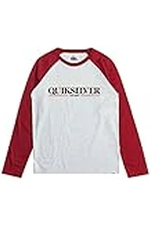 Quiksilver Raglan - Camiseta de Manga Larga para Chicos 8-16