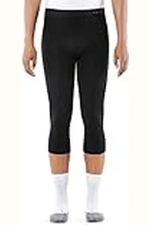 Falke Maximum Warm Collant Legging 3/4 Mallas Térmicas Deportivas Hombre Ropa Interior Térmica Negro Azul Marino Legging Leggins Pantalones Fitness Elástico De Deporte 1 Par