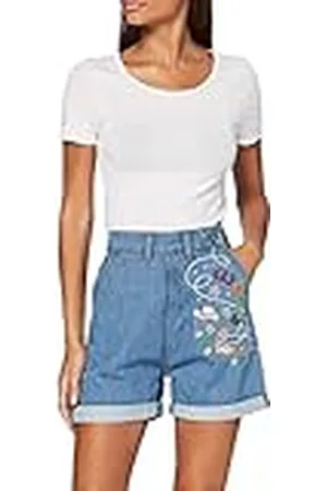 Queen Kerosin Western Pantalones Cortos de Jean, , XS para Mujer