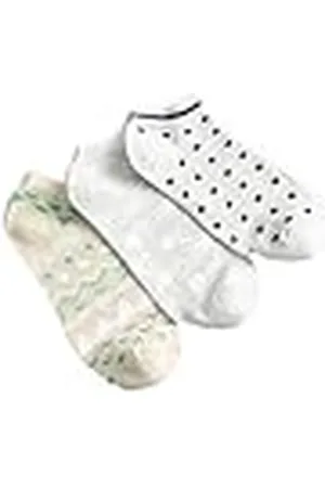 Koton 3-Pack Patterned Booties Socks calcetín, , Talla única De Las Mujeres
