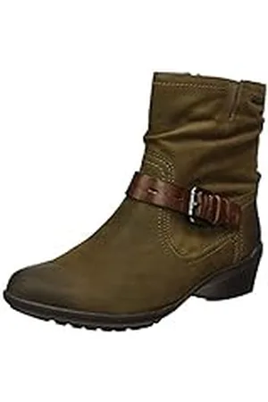 Rockport RAVEN WATERPROOF RILEY CH INTL - Botas cortas para mujer, color Marrón (Stone (031)), talla 38.5 EU