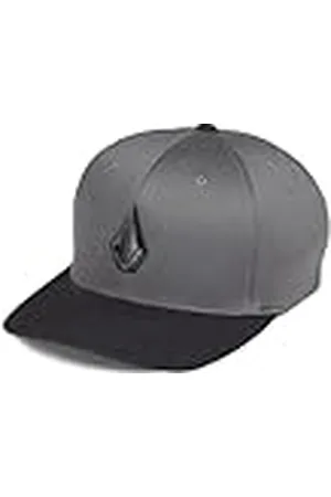 Volcom Full Stone Heather Xfit Hat Gorra de béisbol, Asphalt Black-Nuevo, Small-Medium para Hombre