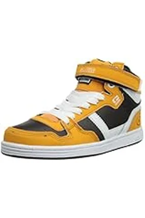 Globe Global Eye Wear Superfly-Kids - Zapatos de Cuero Niños Unisex, Color Naranja, Talla 37