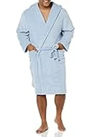 Amazon Bata de Largo Medio en Felpa Hombre, , XS-S