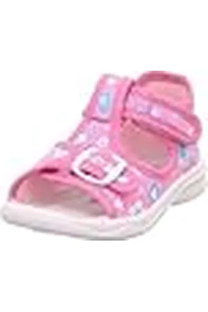 Superfit Polly, Sandalias Niñas, Rosa/Azul 5510, 18 EU