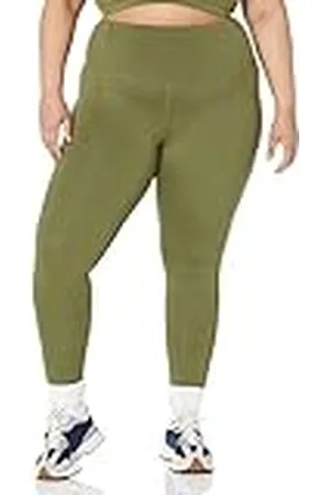 Amazon Diseña tus propios leggings largos con cintura alta (disponibles en tallas grandes) (anteriormente Core 10) Mujer, , 3XL Grande