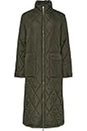 Pieces® Pcmailey Noos BC-Chaqueta Larga Acolchada Abrigo, Forest Night, XS para Mujer