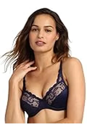 Playtex Sujetador de microfibra con aros Essential Elegance Embroidery Mujer x1, , 80D