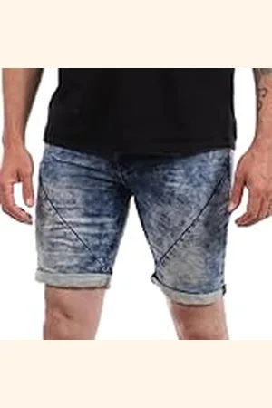 Sublevel Pantalón Corto Marca Modelo Short en Jean Délavé Homme Denim