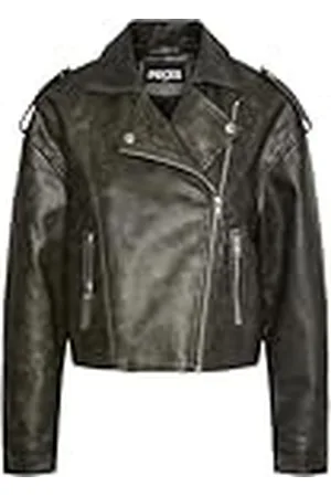 Pieces® Pcamina PU Jacket Chaqueta de Motorista, , S para Mujer