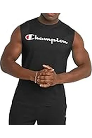Champion Graphic Jersey Muscle Camisa, , L para Hombre