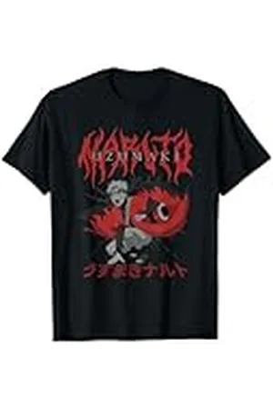 Naruto Shippuden Red Heavy Metal Anime Camiseta