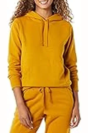 Amazon Sudadera con Capucha y Corte Regular de Felpa Francesa (Disponible En Tallas Grandes) Mujer, , XS