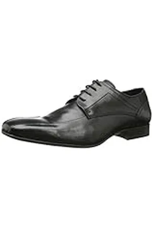 SELECTED Selected Sel Vegas 16031555 - Zapatos con Cordones para Hombre, Black, 7.5 UK