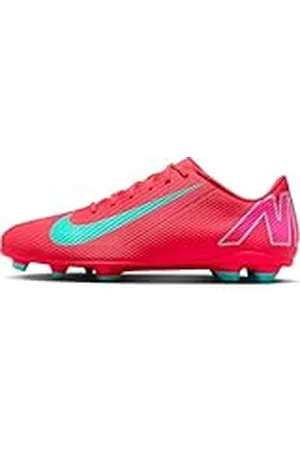 Nike Vapor 16 Club FG/MG, Zapatillas de fútbol Hombre, Ember Glow/Aurora Green, 42.5 EU