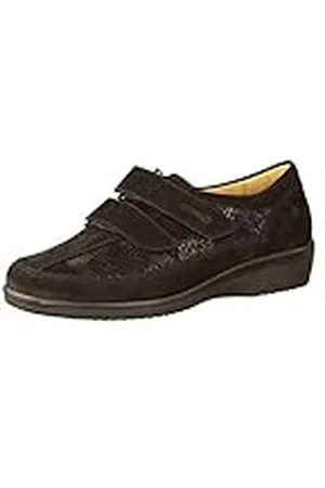 Ganter Sensitiv Inge-i, Mocasines Mujer, Negro (Schwarz 1000), 36 EU X-Ancho