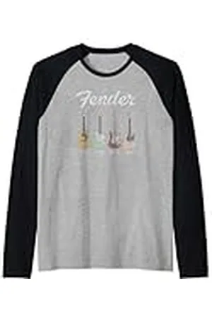 Fender Vintage Guitar Lineup Camiseta Manga Raglan