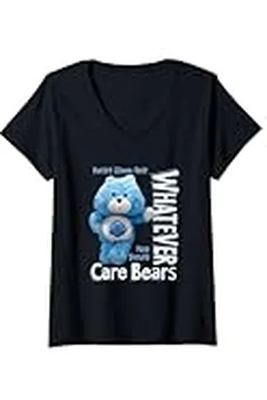 Care Bears Mujer , lo que sea, Grumpy Bear Camiseta Cuello V