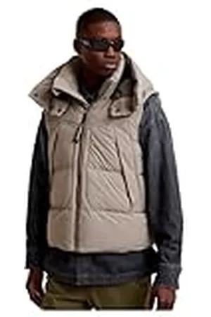 G-Star Para Hombre G- Whistler Padded Hooded Vest 2.0, , XL
