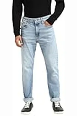 Calvin Klein Vaqueros Hombre Slim Fit Tapered Fit, Azul (Denim Light), 31W/32L