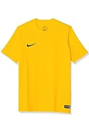 Nike SS YTH Park Vi JSY Camiseta de Manga Corta, Niños, Amarillo (University Gold/Negro), S