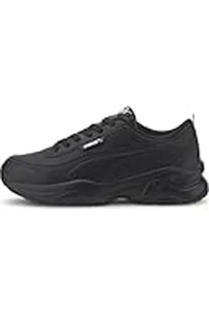 PUMA Cilia Mode, Zapatillas de Deporte Mujer, Black- Silver, 37.5 EU