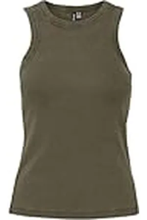 VERO MODA Vmjane SL Washed Rib Top Jrs Noos, , M Mujeres