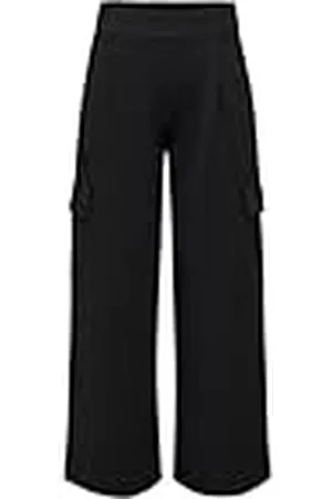 JDY Pantalón Tela Cargo para Mujer Estilo Culotte de Cintura Alta Pants GEGGO, Color: , Talla:L / 32L, Largo de la Pierna:L32