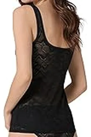 Sloggi Mujer Go Allround Lace Shirt 01, Negro, Talla única
