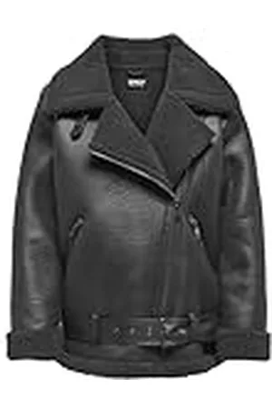 ONLY Onlnewlis Aviador de Piel sintética CC Otw Chaqueta, , S para Mujer