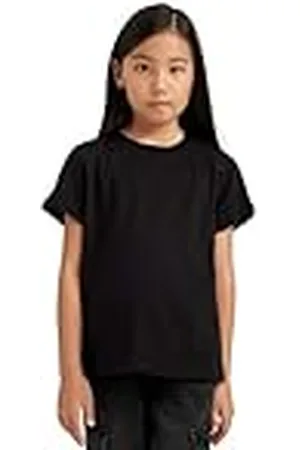DeFacto Kurzarm T-Shirt Top für Mädchen Bluse Trikot – Bequemes Stylisches Oberteil Reizeit und Sport Camiseta, , 7-8 años para Niñas