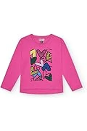 Tuc Tuc Camiseta Rosa con Estampado de Corazones para niña colección Living in Colours (Talla 7 años)