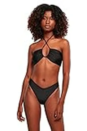 Urban classics Biquini Para Mujer, Bañador De Dos Piezas Para Mujer, Biquini De Tiras Cruzadas, Conjunto De Biquini Y Slip, Talla XS