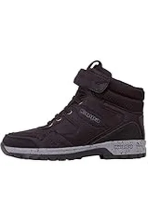 Kappa Lithium Kids, Zapatillas Altas Unisex Niños, Black Grey 1116, 28 EU