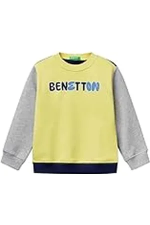 Benetton Maglia G/C M/L 3j70g10hw Sudadera sin Capucha, , 3 años Niños y Adolescentes
