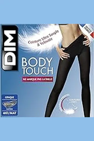 Dim Medias Body Touch Opaca 40D Mujer x1, Negro, S