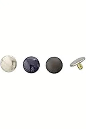 Lindemann Nuevo 2024-DURABLE Dot-Cabeza Broche 4.4 mm Navy TRW10128N, Other, , One Size