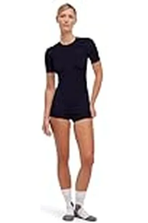Falke Warm Round Neck W S/s TS Hilo Funcional Secado rápido 1 Pieza, Capa de Base Superior Mujer, , S