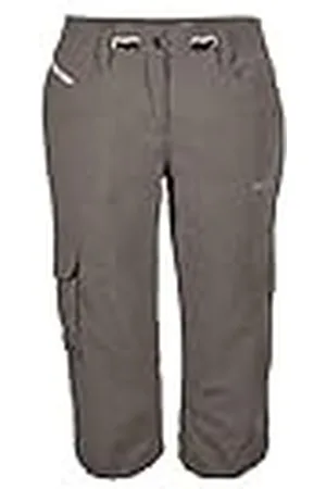 G.I.G.A. DX by killtec Capri fenia para Mujer Cargo 3/4 de Verano Bermuda pantalón Corto con Bolsillos-Cintura Ajustable, , 42