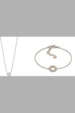 Emporio Armani Collar colgante de mujer y pulsera de componentes - plata rosa