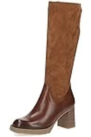 Caprice 9-25614-41, Botines de tacón con cordones para Mujer, Marrón (Cognac Comb), 36 EU