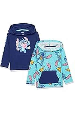 Amazon Disney | Marvel | Star Wars Camisetas de Manga Larga con Capucha Ligeras Niño, Pack de 2, , 10 años