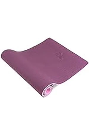 Prosourcefit Natura TPE Yoga Mat 1/4" (6mm) Thick, 72" Long, Reversible with High-Density Cushion & Non-slip Texture, Eco-conscious & Hygienic