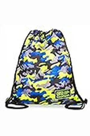 Coolpack B74094, Mochila de cuerda SPRINT LINE CAMO FUSION YELLOW