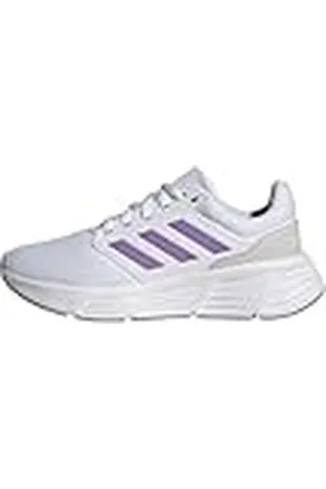 adidas Galaxy 6 Shoes, Zapatillas para Correr Mujer, Cloud White/Violet Fusion/Dash Grey, 36 2/3 EU
