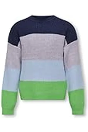 ONLY Kogsandy - Jersey de Punto de Rayas L/S Jersey de punto, Niñas, , 146-152