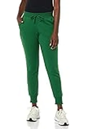 Amazon Pantalones De Correr De Forro Polar con Puños (Disponibles En Tallas Grandes) Mujer, , XS